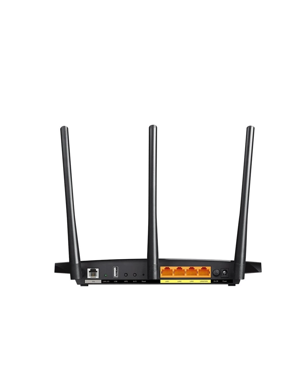 Le TP-Link VDSL2/ADSL2+ AC1200 est un modem routeur sans fil ultra-rapide avec Wi-Fi bi-bande et une connexion stable jusqu'à 1200 Mbps, idéal pour les foyers connectés.